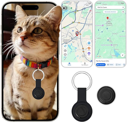 Pet GPS Tracker: A smart Collar with Real-time Location Tracking—no Monthly fees, no SIM Card Required, Real-time Tracking for Small Pets, Compatible with Android and iOS, 356-day Battery Life