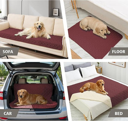 Ameritex Pet Bed Cover Dog Bed Blanket for Sofa and Furniture Waterproof New Pattern Design