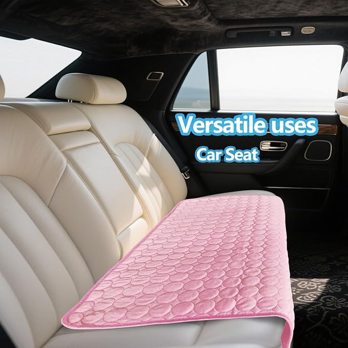 Dog Cooling mat, 59’’×40’’Washable Cooling Pad for Dogs, Large Dog mat Designed for Summer, Breathable and Easy to Carry pet mat for Dogs, Cats and Pets