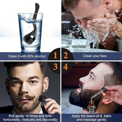 MALE GOD Beard Kit, Beard Growth Kit w/Natural Ingredients Beard Oil & Balm, Men's Care & Grooming Set w/Beard Growth Oil, Comb, Anniversary | Birthday Gifts for Men, Him, Husband, Boyfriend, Dad