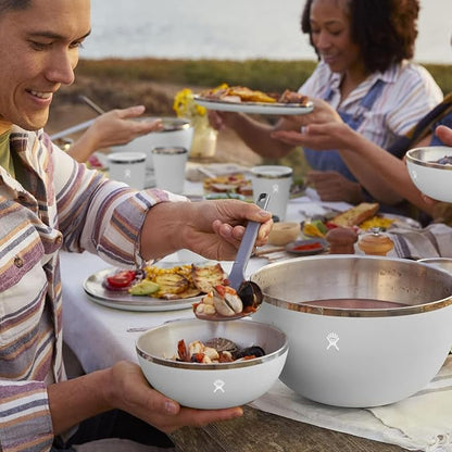 Hydro Flask Outdoor Kitchen Bowl - Stainless Steel Dinnerware Reusable Camping Gear Mess Kit - Dishwasher Safe, BPA-Free, Non-Toxic