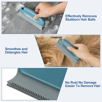LANMU Pet Hair Remover, Dog Cat Fur Removal Tool Attachment for V7 V8 V10 V11 V12 V15 Detect Gen5 Outsize Vacuum, Lint Cleaner Carpet Scraper Brush for Couch, Pet Towers, Rugs, Car, Clothes