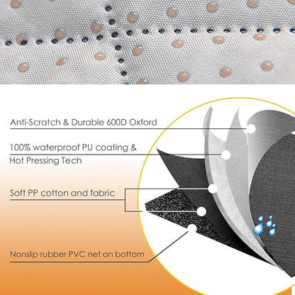 Honest Dog Car Seat Covers, Dog seat Cover with Side Flap for Cars, Trucks, and Suv's - Waterproof & Nonslip Pet Seat Cover for Backseat