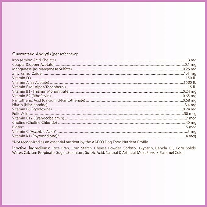 Healthy Breeds Smooth Fox Terrier Multi-Vitamin Soft Chews 60 Count