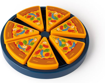 Quirky Kitty Pizza Puzzle Interactive Cat Toy, Mental Stimulation, Treat Dispenser, Slow Feeder, Mental Strategy Cat Toy