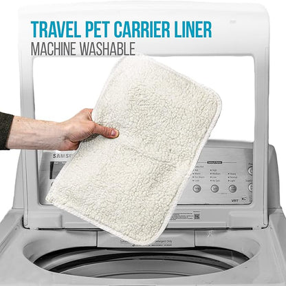 Sherpa Delta Airlines Travel Pet Carrier, Airline Approved & Guaranteed On Board - Black, Medium
