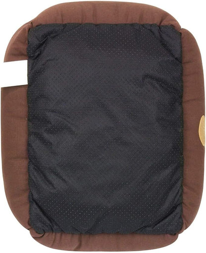 – Premium Dog or Cat Bed | Large Dog Bed Measures 30 x 23 x 7, Perfect for Pets up to 55 lbs. | 100% Polyester Pet Bed with Skid-Free Bottom | Brown