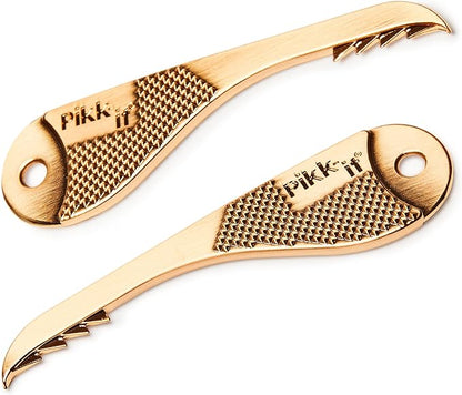 Pikk-it® Amazing Tool for Your Vacuum that Removes Tangled Hair in Seconds, Improves Cleaning Power & Efficiency. Great on Pet & Human Hair, Super Strong (Twin Pack)
