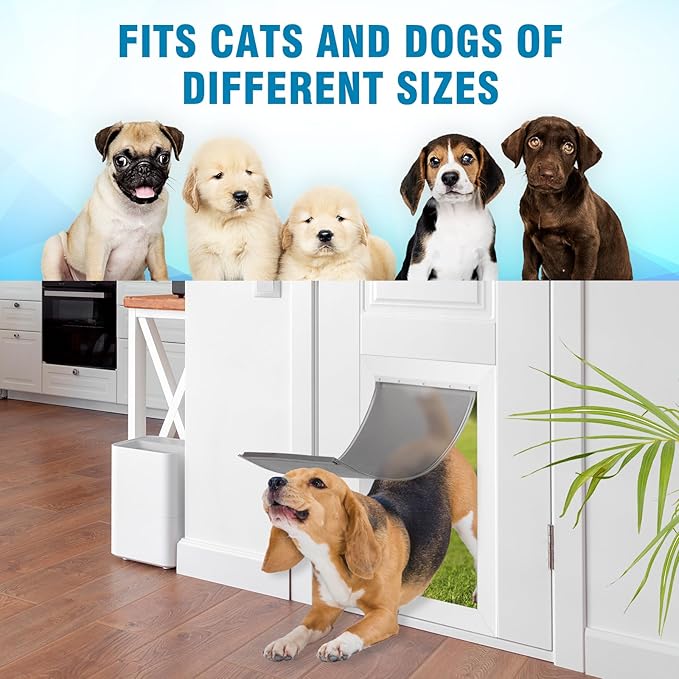AMZOO Large Replacement Dog Door Flap Compatible with PetSafe Dog Door Measures 16 7/8” x 10 1/8” PAC11-11039