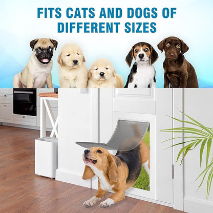AMZOO Large Replacement Dog Door Flap Compatible with PetSafe Dog Door Measures 16 7/8” x 10 1/8” PAC11-11039