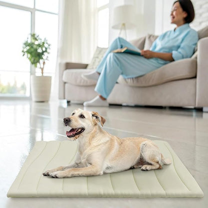 SCENEREAL Dog Cooling Mat for Crate, Thicken Self-Cooling Dog Pad Reversible (Cool & Warm), 59"x40" Pet Cool Bed for M Large XL Dogs,Kennel Sofa Mats Machine Washable, Durable Non-Toxic Gel, Outdoor