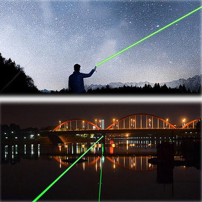 Laser Pointer High Power, Green Laser Pointer Indicator Light, USB Charge，Presentation, Interactive Toys for Indoor Dogs Cats