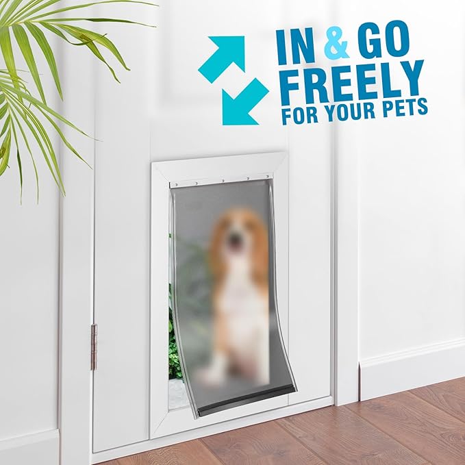 AMZOO Large Replacement Dog Door Flap Compatible with PetSafe Dog Door Measures 16 7/8” x 10 1/8” PAC11-11039