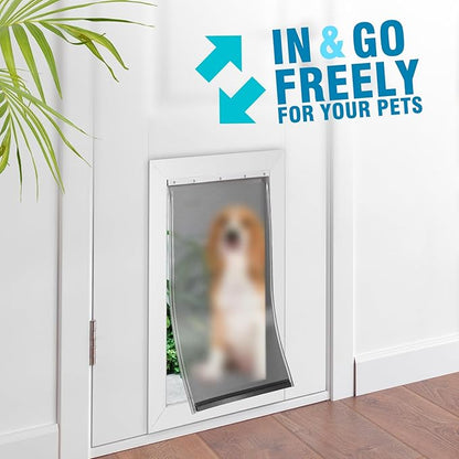 AMZOO Large Replacement Dog Door Flap Compatible with PetSafe Dog Door Measures 16 7/8” x 10 1/8” PAC11-11039