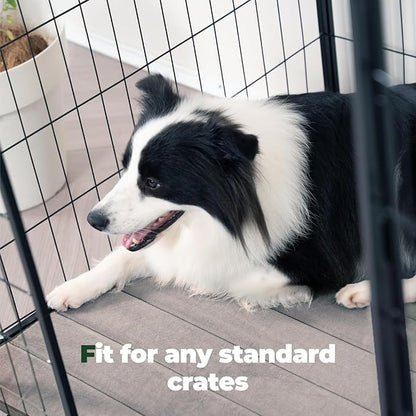 BALANCE Dog Crate Pad, Dog Foam Crate Mat Kennel Pad, Washable Water-Resistant Pet Bed Flat Dogs Cage Mat for XX-Large Dogs