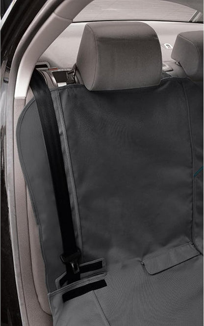 Kurgo Wander Bench Seat Cover, Dog Car Seat Protector, Waterproof & Stain-Resistant, Secure Fit, Charcoal Grey