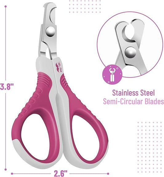 Mr. Pen- Cat Nail Clipper, Violet, Cat Nail Trimmer, Cat Nail Clippers, Cat Claw Clippers, Cat Clippers for Nails, Pet Nail Clippers, Kitten Nail Clipper, Small Dog Nail Clipper Cat Claw Trimmer
