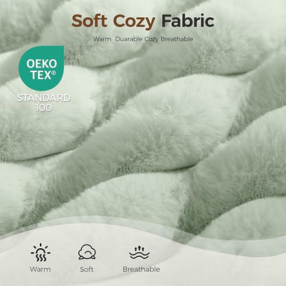 Orthopedic Dog Bed for Large Dog, Waterproof Pet Bed,Non-Slip Bottom and Egg-Crate Foam with Removable Washable Cover Crate Bed,Green,36"x27"x3"