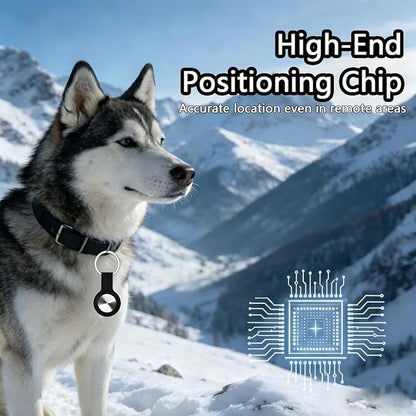 Smart GPS Tracker for Dogs & Cats - No Monthly Fee, Waterproof Real-Time Tracking Collar for Pets, Dogs, Cats | 365-Day Battery Life | iOS & Android Compatible | Anti-Lost Device Smart pet Tracker