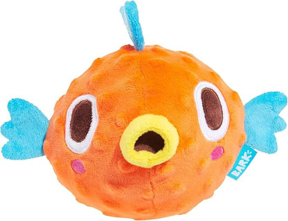 Barkbox Air Head Rip & Reveal Interactive Plush Dog Toy - Plush Chew Toy with Crinkle and Squeaky Spiky Ball Inside - for Medium to Large Dogs and Puppies