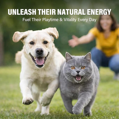 Mushroom Powder for Dogs & Cats, 11 Mushroom Complex with Turkey Tail, Lion’s Mane, Chaga, Lipoma for Cats, Partner Guard for Dogs Lumps and Bumps