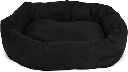 Majestic Pet Villa 32 Inch Shredded Memory Foam Dog Bed for Medium Sized Dog 32x23x7 Inch–Orthopedic Pet Bed - Washable Medium Puppy Mat with Head Support-Marine
