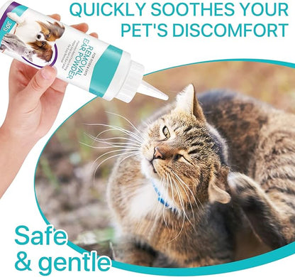 ZIXAOK Dog Ear Cleaner - Removal Ear Powder for Pets,Dog Ear Infection Treatment,Supports Infection Prone Ears, Ear Odor in Pets (2PC Ear Powder)