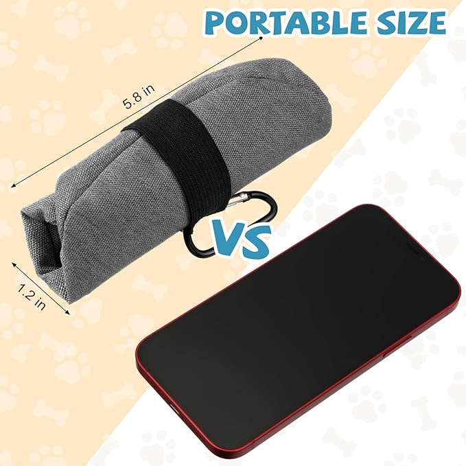 Meanplan 2 Pack Portable Dog Bowls Foldable Travel Dog Dish Portable Puppy Water and Food Bowl Pet Hiking Accessories for Small and Large Pets(Gray,40 oz)