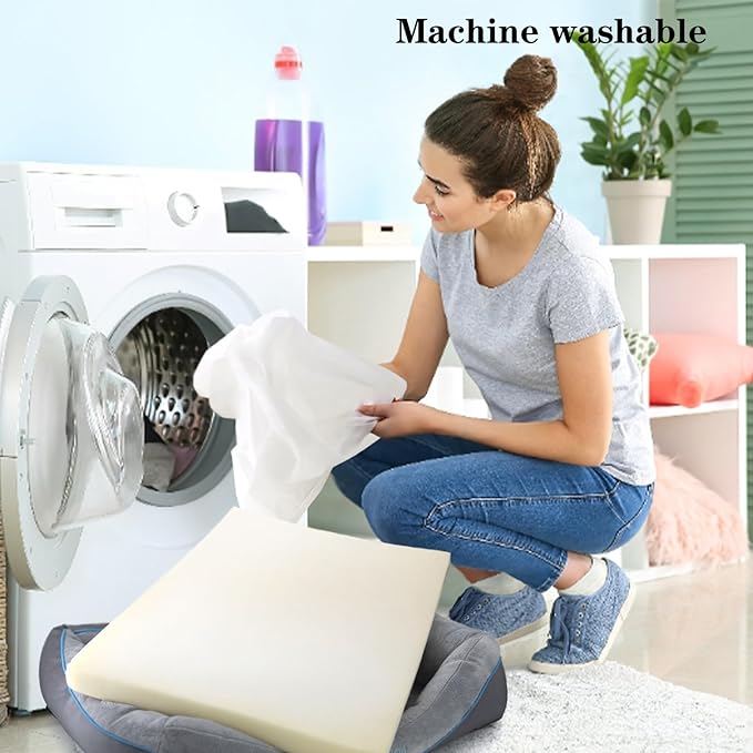 Orthopedic Dog Bed for Small Dogs,Waterproof Small Size Dog Sofa,Supportive Foam Pet Couch with Removable Cover,Non-Slip Bottom and Waterproof Lining,Machine Washable