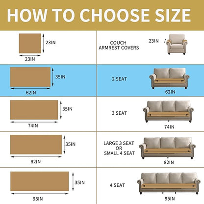 HAOMAIJIA Waterproof Couch Cover for Dogs Washable,Faux Fur Pet Couch Covers for Sofa,Soft Dog Bed Cover Non-Slip Couch Covers for 3 Cushion Couch Sofa Pet Friendly (Grey, 35" x 62")