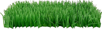 Instincts by SmartyKat 2-Pack Meadow Mayhem Hide & Seek Paper Grass Rustle Cat Mat Toy - Green, 2-Pack