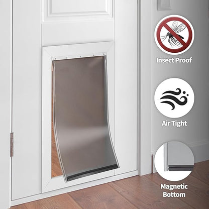 AMZOO Large Replacement Dog Door Flap Compatible with PetSafe Dog Door Measures 16 7/8” x 10 1/8” PAC11-11039