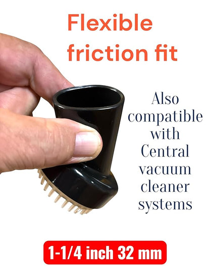 9190400 Dog Cat Pet Hair Tool Compatible with Shop Vac 1.1/4-Inch Vacuum Cleaners (Pet Grooming Tool)