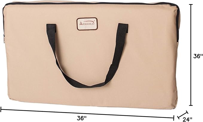 Armarkat Model PP003BGE-M Portable Pet Playpen in Black and Beige Combo, Medium