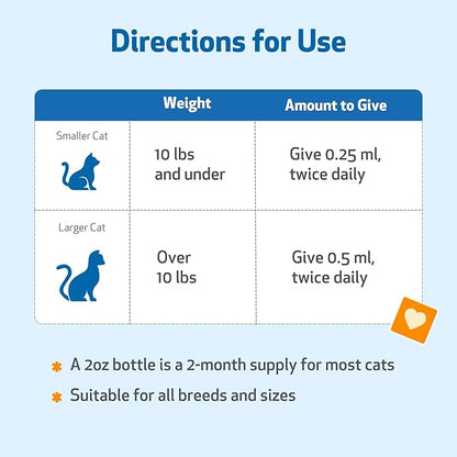 Pet Wellbeing Old Friend for Senior Cats - Supports Immune System Health, Joint Mobility, Healthy Energy Levels, Alfalfa, Reishi - Veterinarian-Formulated Herbal Supplement 4 oz (118 ml)