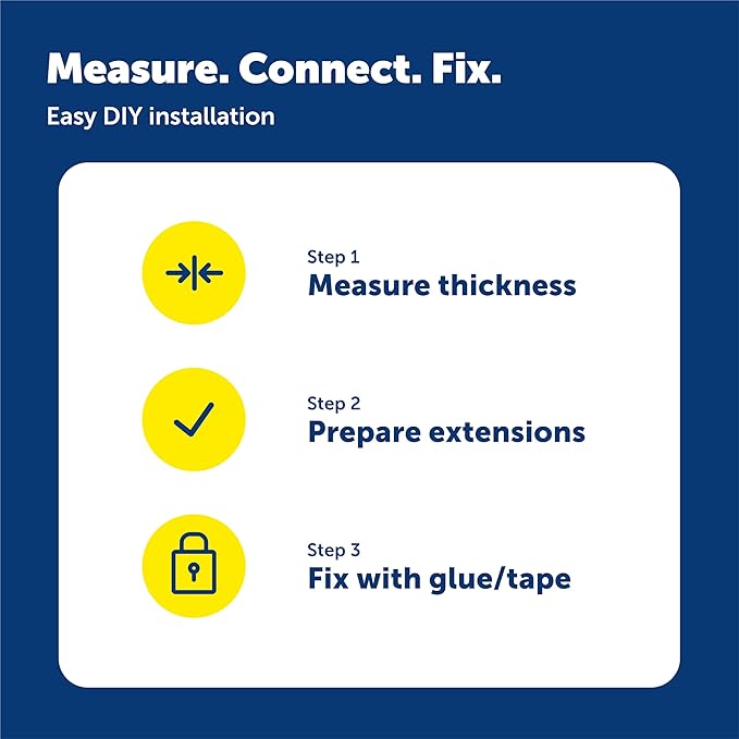 PetSafe SmartDoor Connected Pet Door Tunnel Extension - Long-Lasting Durable 2" Plastic Depth Extender - Quick No Tool DIY Setup for Interior Exterior Wall Installations - Large