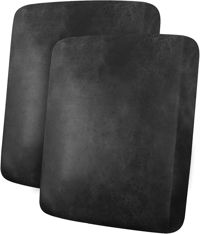 ANARACHON Leather Look Couch Cushion Covers Sofa Seat Slipcovers Sets Couches Furniture Protector for Sectional Armchair Loveseat Pets Kids Stretch Spandex Fabric (2 Cushion Sofa, Dark Grey)