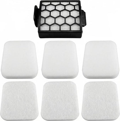 Vacuum Filters Replacement for Shark NV150 NV151 ZU62 ZU60 ZU102 NV255 NV251 Navigator Rotator Pet Pro Upright Vacuum Part 1238FT60 1239FT60. Improve Suction Filters Perfect for Pet Hair, Dirt, Dust