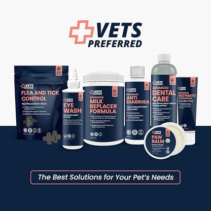 Vets Preferred Anti-Diarrhea & Gas Relief for Dogs – Kaolin Formula to Soothe Upset Stomach & Support Digestive Health – All Breed & Size Dogs – 8 fl oz Liquid – Made in USA