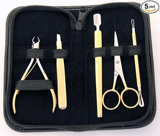 Gold & Silver Grooming Set