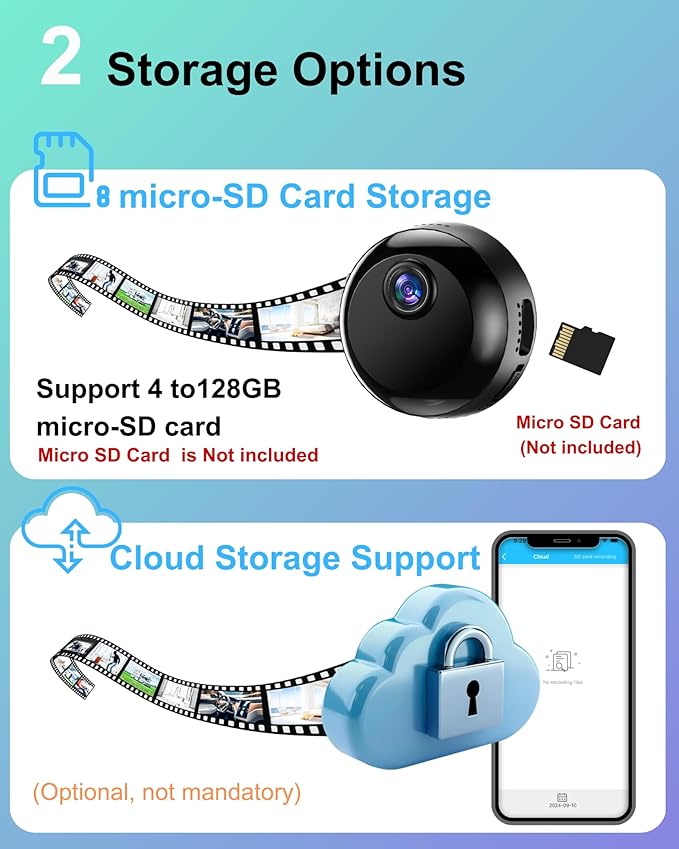 Indoor Camera Wireless 1080P Wi-Fi Camera for Home Security Pet Monitoring, Motion Detection & Night Vision Nanny Cam Pet Cameras,SD & Cloud Storage