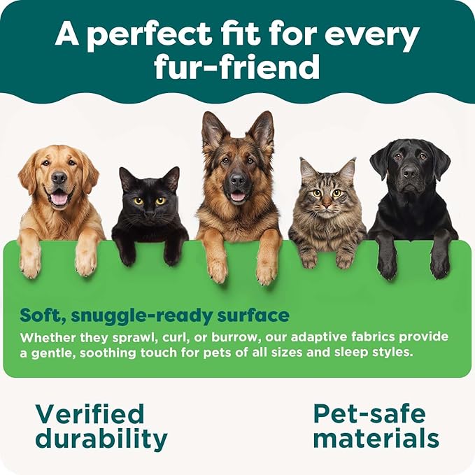 FurHaven Orthopedic Dog Bed for Large Dogs, Luxe Lounger Contour Mattress with Solid Orthopedic Foam Slab for Joint Support, Removable Washable Cover, Giant XXXL, Plush Suede, Gray