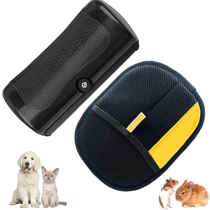 Deshedding Dog Brush, Pet Grooming for Dogs, Cats & Horses, Groom Brush Pro for Shedding & Knots - Ergonomic Dog Groomer for Matted Hair, Loose Hair (A+B)