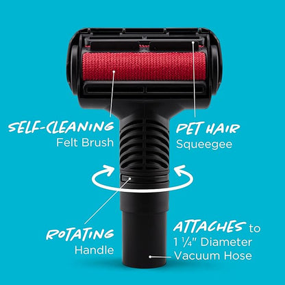 Simplicity Vacuums Pet Fur Remover for Furniture or Clothes, Use as Pet Hair Vacuum Attachment or Lint Roller for Pet Hair, SPET-Tool