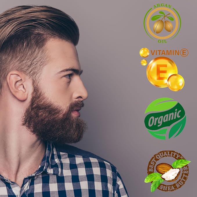 Gifts for Men Beard Grooming Kit, Holiday Gift Beard Kit Set with Beard Oil, Balm, Wash, Brush, Comb & More, Mens Gifts for Him, Dad, Birthday, Boyfriend, Husband, Man