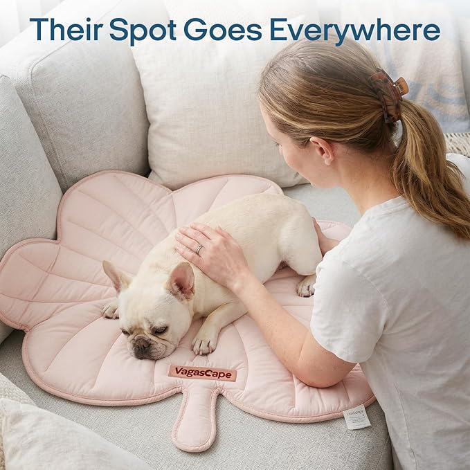 Vagascape Dog Cooling Mat, Washable Pet Cooling Mat, 47" x 45" Thick & Durable Large Cooling Mat for Dogs, Portable Foldable Premium Cooling Pad for Indoor, Outdoor, Travel, Camping, Patio and Beach