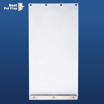 Best Pet Flap XL Replacement Dog Door Flap Compatible with Ideal Pet Products Ruff Weather - Measures 9.75" x 17" Longer Lasting, Most Energy Efficient, Less Shrinkage, BPA Free