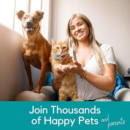 Organic Hemp Oil for Dogs and Cats - Liquid Supplement for Calming, Hip & Joint Support, and Overall Wellness - Made in USA