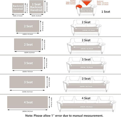 Plush Warm Sofa Covers Washable, Funny Fuzzy Couch Cover for Dogs Washable, Non-Slip Couch Covers for Loveseat, Soft Sofa Slipcover for Pet & Kid(1PC, Beige White, 36"×71", 2-3 Seater)