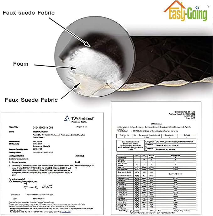 Easy-Going Chair Sofa Slipcover Reversible Sofa Cover Water Resistant Couch Cover Furniture Protector Cover with Elastic Straps for Pets Kids Children Dog Cat (Chair, Light Gray/Light Gray)